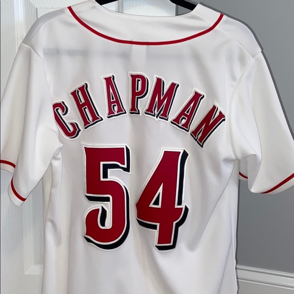 aroldis chapman reds jersey